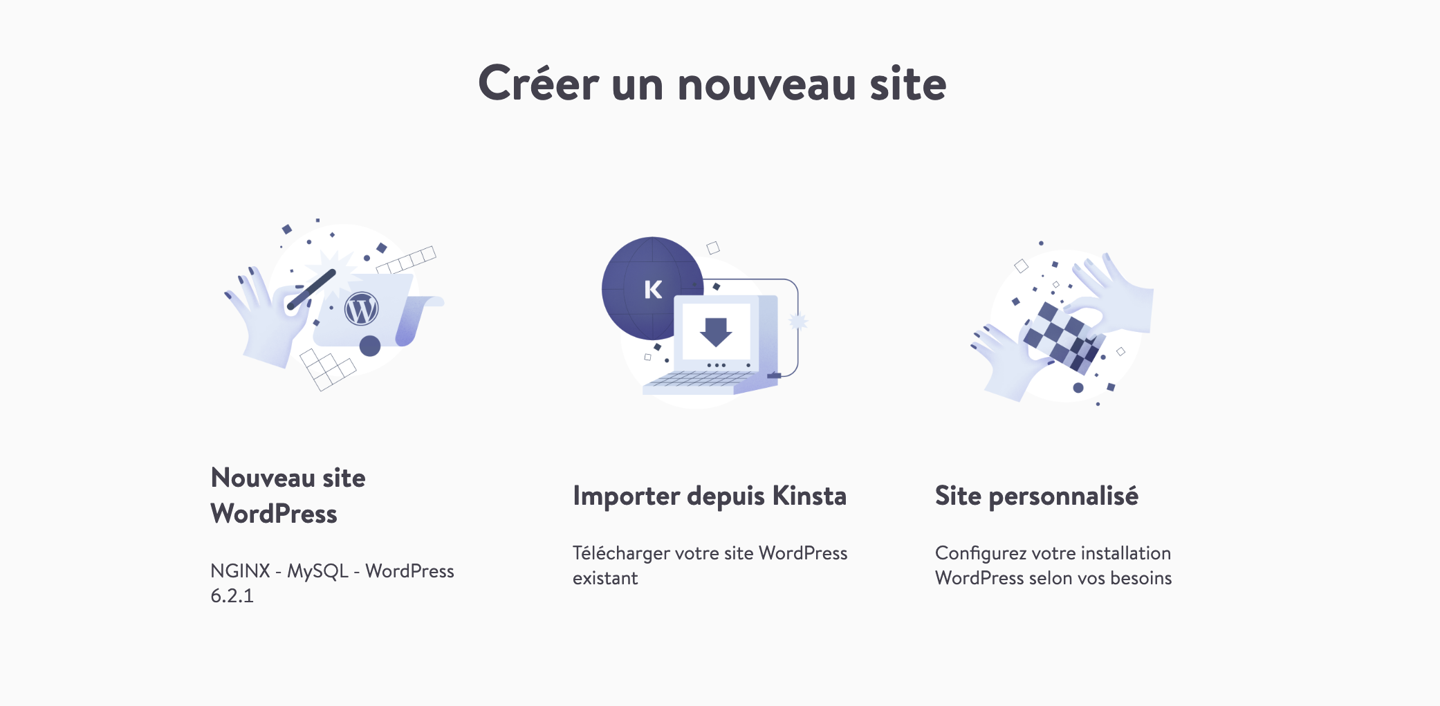 DevKinsta pour créer un site web en local