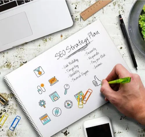 cahier plan de Strategie referencement naturel